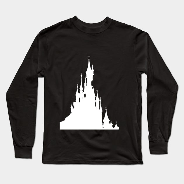 Magic Castle Silhouette Paris Long Sleeve T-Shirt by FandomTrading